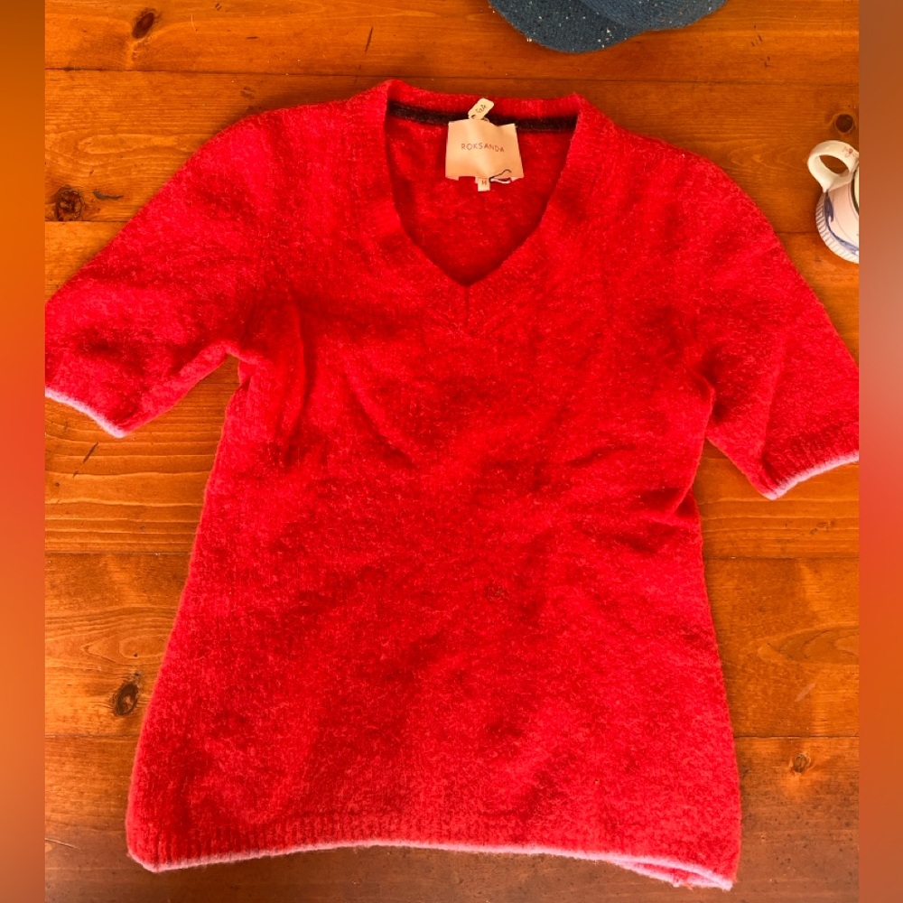 Cozy Red Sweater- roksanda like new
